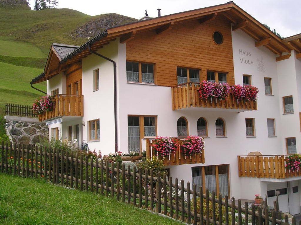 Haus Viola Daire Samnaun Dış mekan fotoğraf