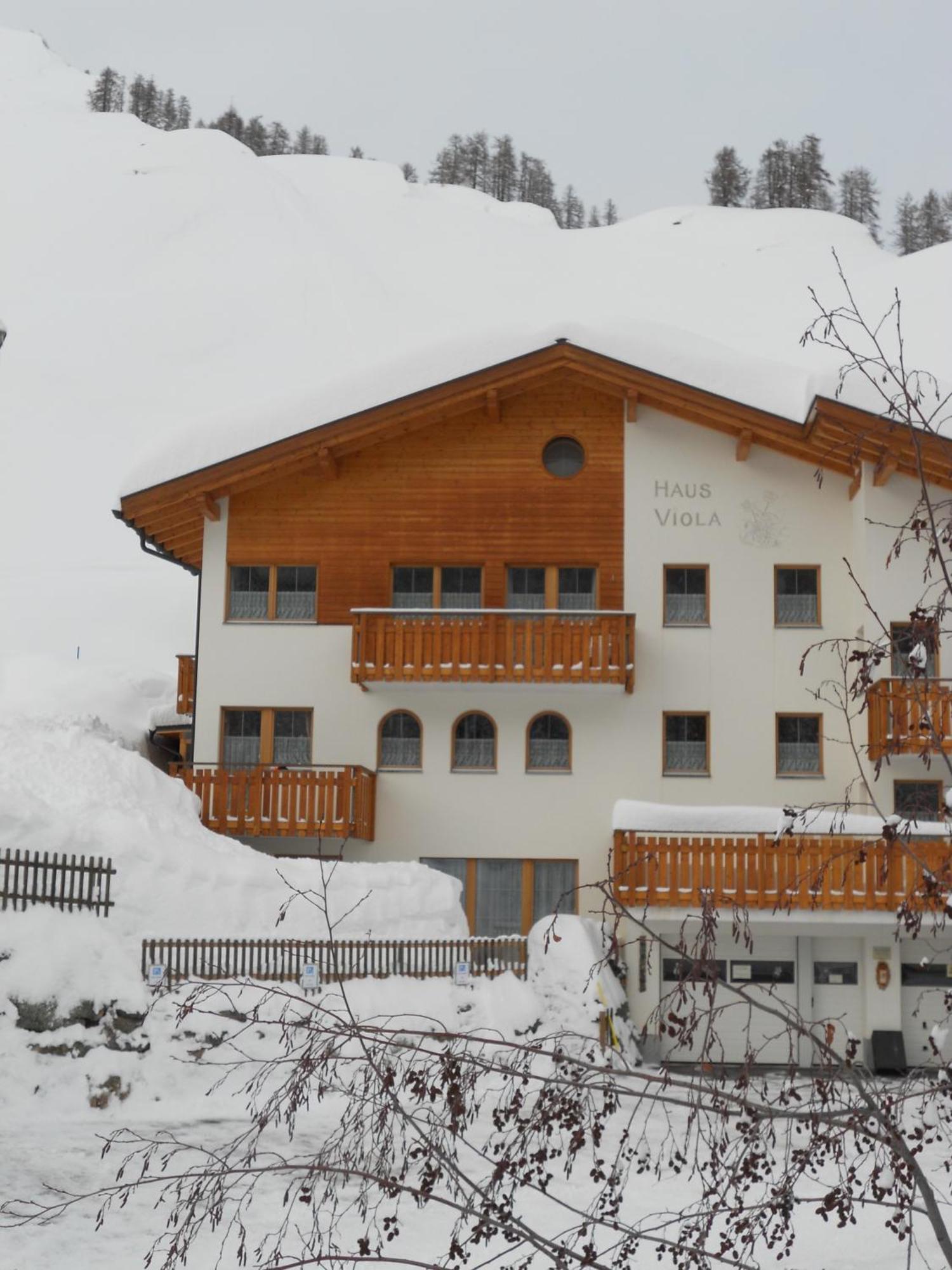 Haus Viola Daire Samnaun Dış mekan fotoğraf